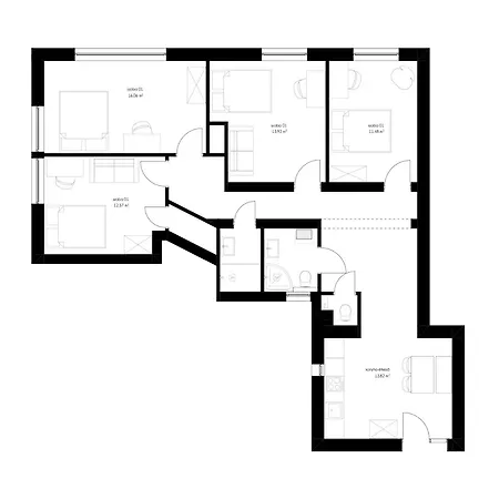 Urban Lights In Downtown